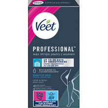 Veet - Professional Cold wax strips for sensitive skin 40 pcs - Feel You