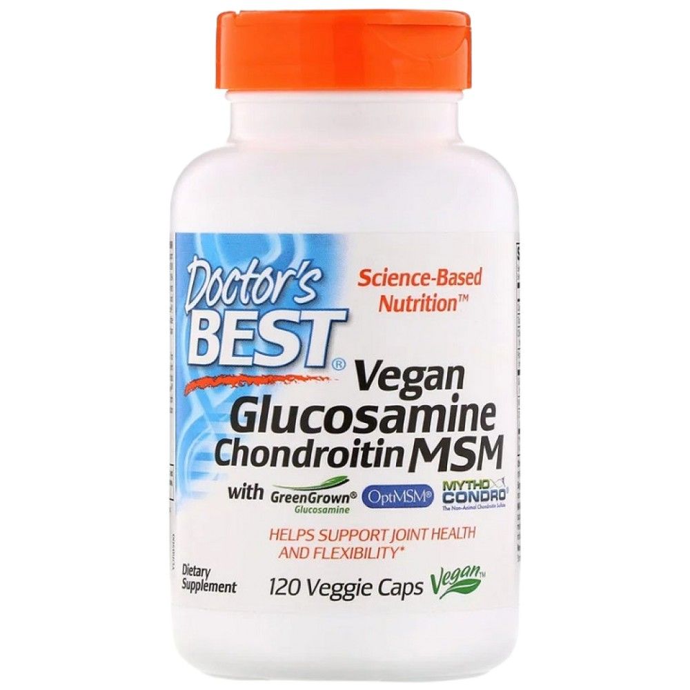 Vegan Glucosamine & Chondroitin & MSM - 120 капсули - Feel You