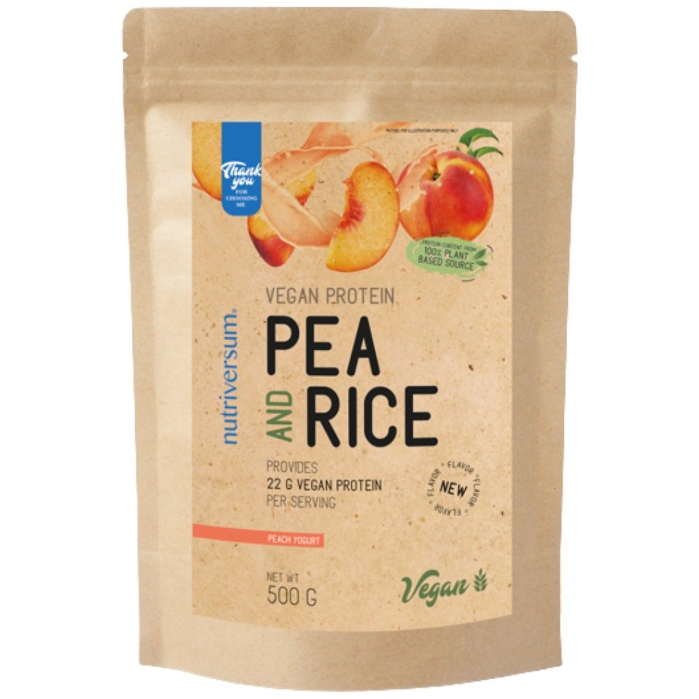 Vegan Protein | Pea and Rice - 500 грама - Feel You