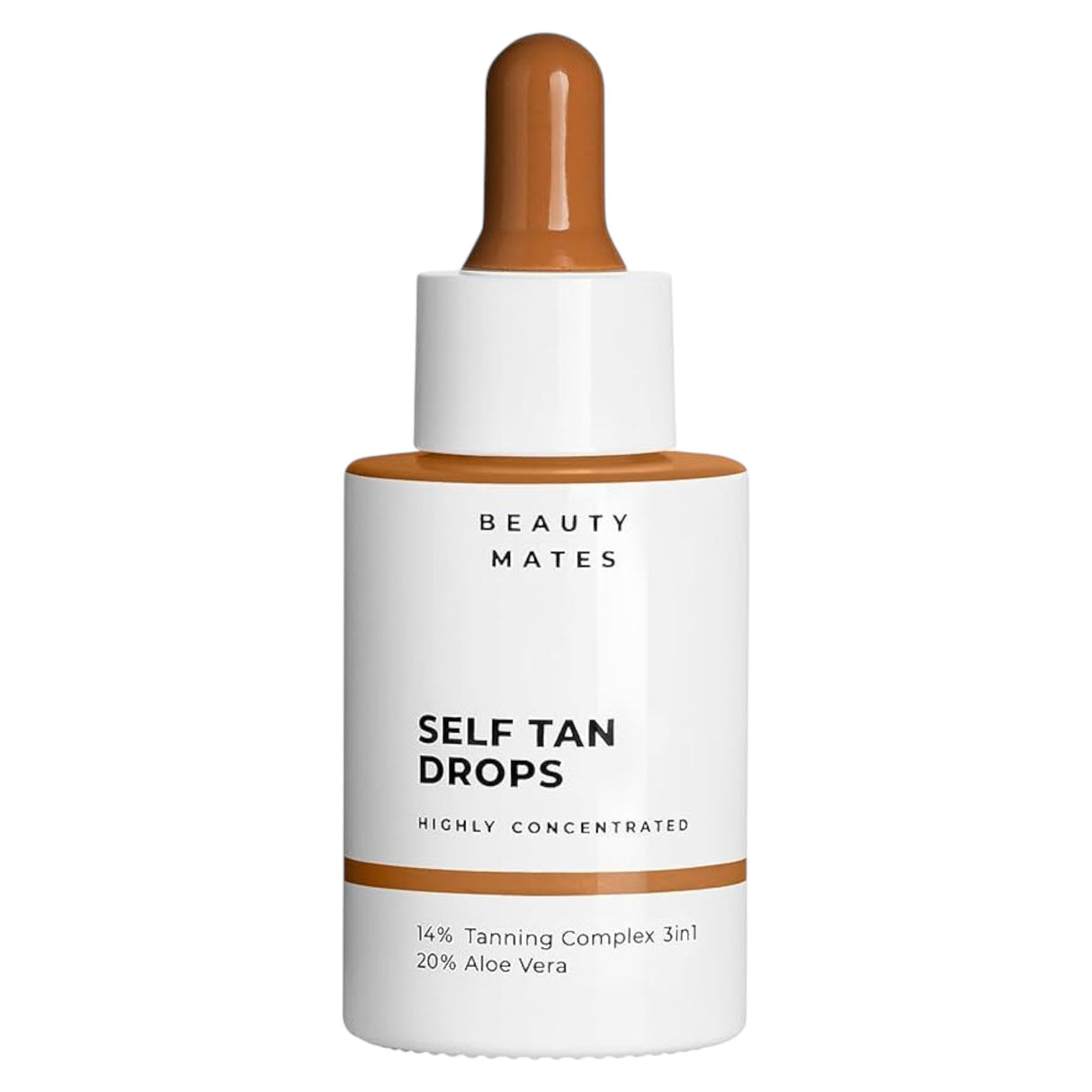 Vegan Tan, Dark Tan, Hydrate, Self-Tanning Drops, For Face, 30 ml - Feel You