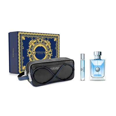 Versace – Pour Homme Medusa Eau De Toilette 100ml + Eau De Toilette 10ml + Pouch - Feel You