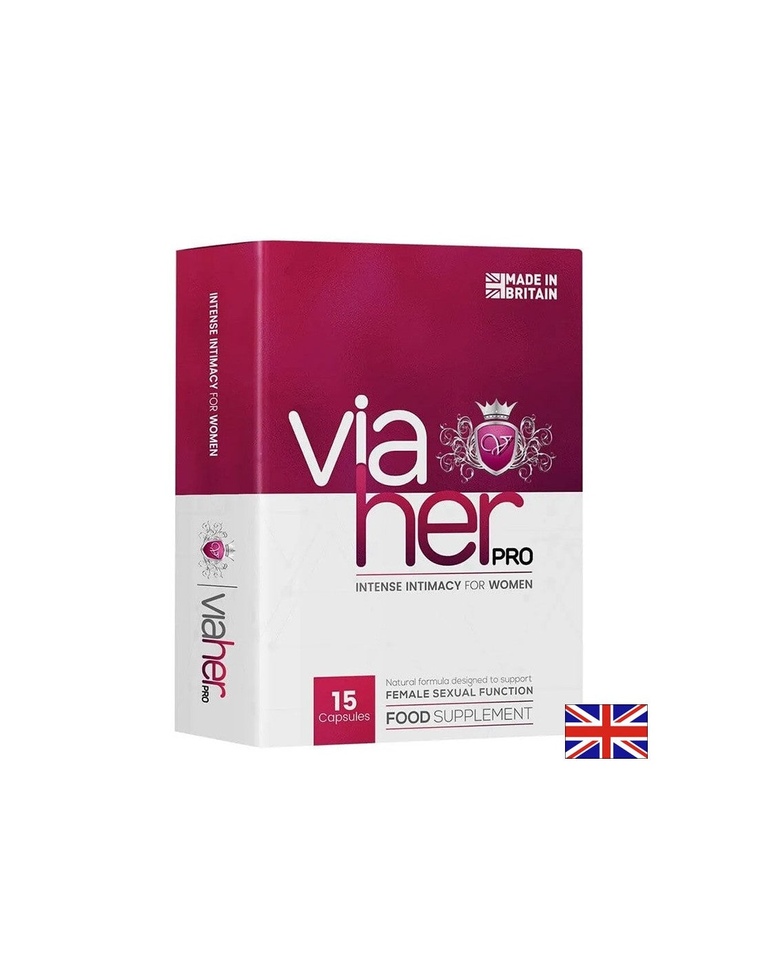 Афродизиак за жени Via Her Pro (intense intimancy for women) 15 капсули - Feel You