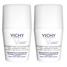 Vichy - Deodorant Antiperspirant 48h ( 2 pcs ) - Roll-on 48 hour deodorant for sensitive and irritated skin - 50ml - Feel You