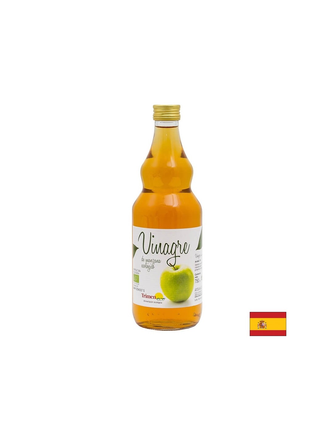 Био ябълков оцет - Vinagre de manȝana ecologica, 750 ml - Feel You