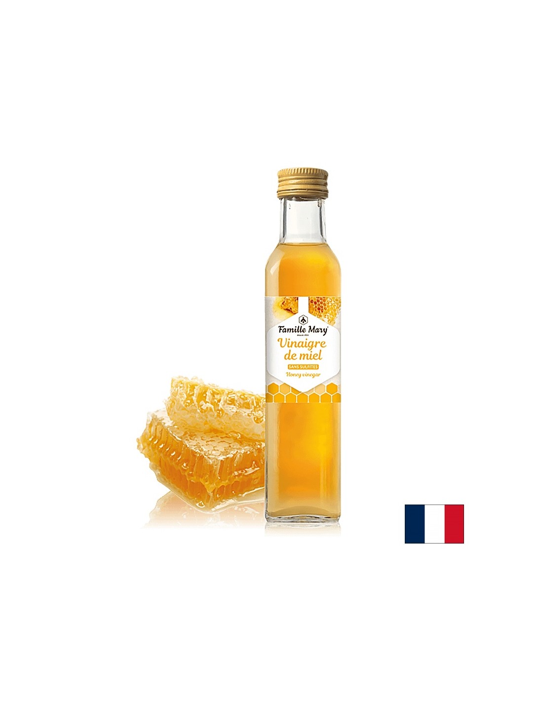 Меден оцет (без сулфити) - Vinaigre de miel, 250 ml - Feel You