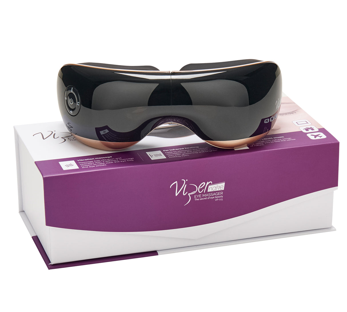 ViperPharm, Vipernake, Wireless, Massagers, For Eyes, Vp-0.5, Black, Unisex, Adult - Feel You