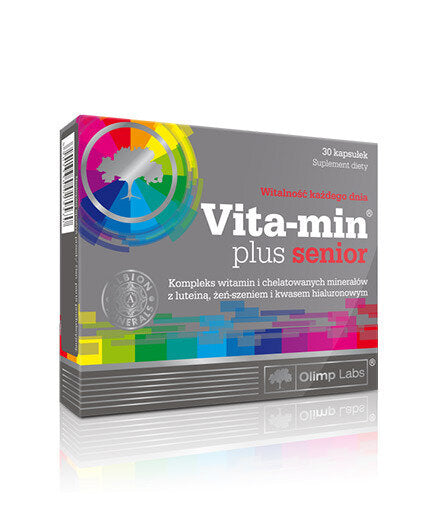 Vita-Min Plus Senior 30 Caps. OLIMP - Feel You