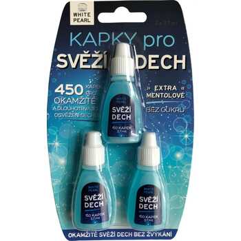 VitalCare - White Pearl (3 pcs) - Drops for fresh breath - 3.7ml - Feel You