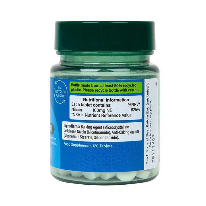 Ниацин (Vitamin B3) 100mg 100 таблетки, H&B - Feel You