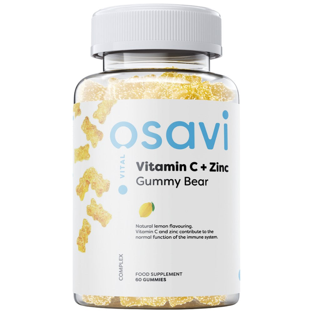 Vitamin C + Zinc | Gummy Bear - 60 желирани бонбони - Feel You