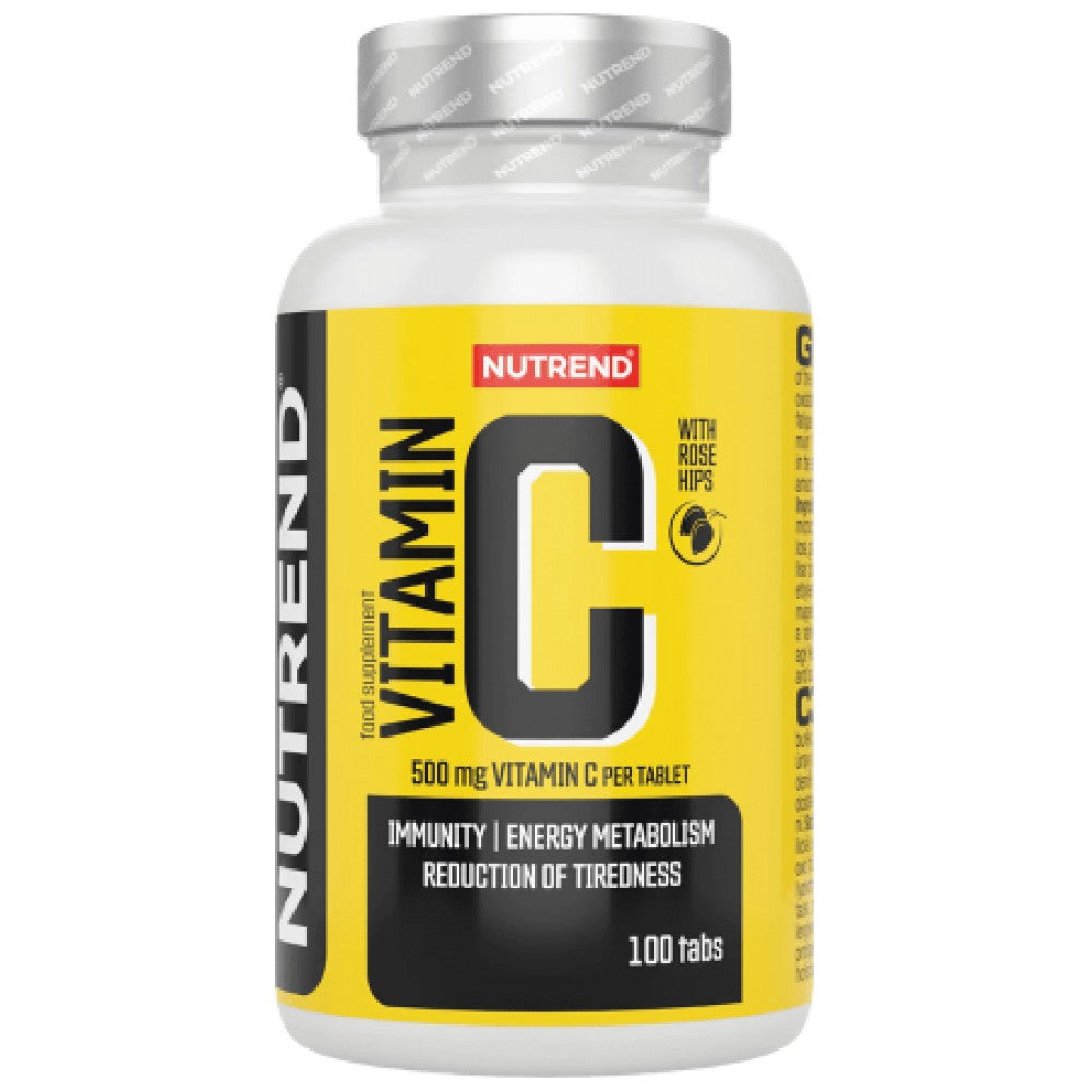 Vitamin C with Rose Hips - 100 Таблетки - Feel You