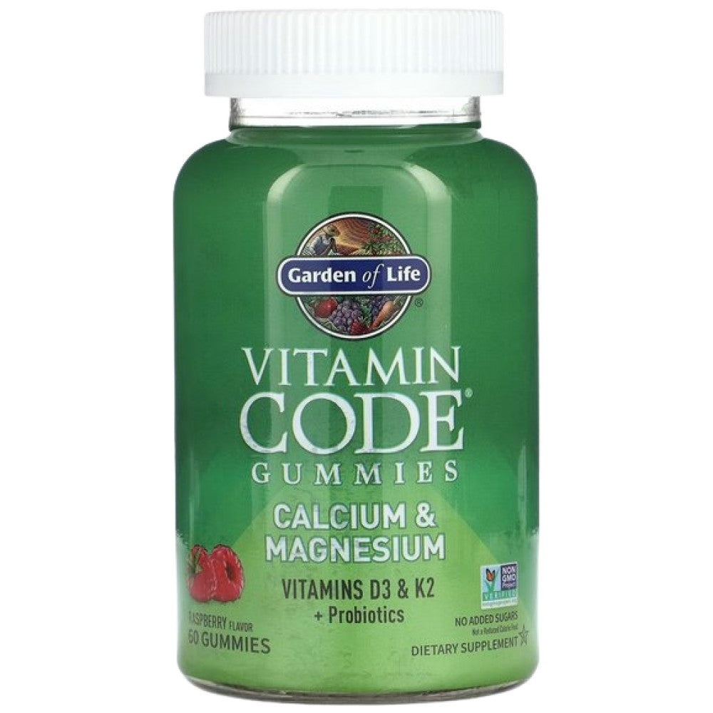 Vitamin Code Calcium & Magnesium Gummies - 60 желирани бонбони - Feel You