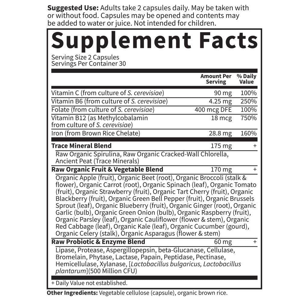 Vitamin Code | Healthy Blood - 60 капсули - Feel You