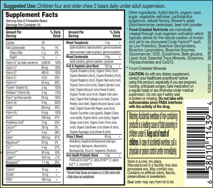 Vitamin Code / KIDS - 30 желирани бонбони - Feel You