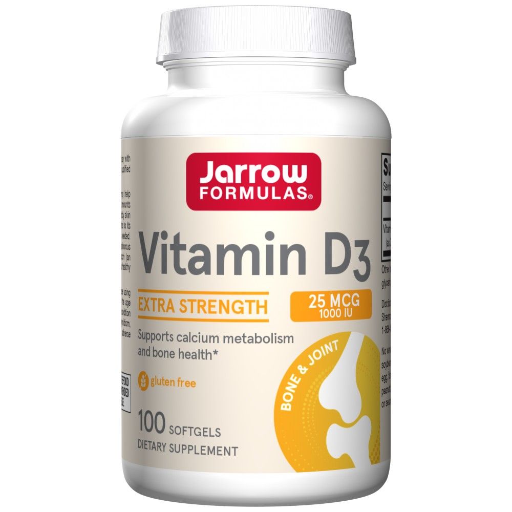 Vitamin D3 1000 IU - 100 Гел капсули - Feel You