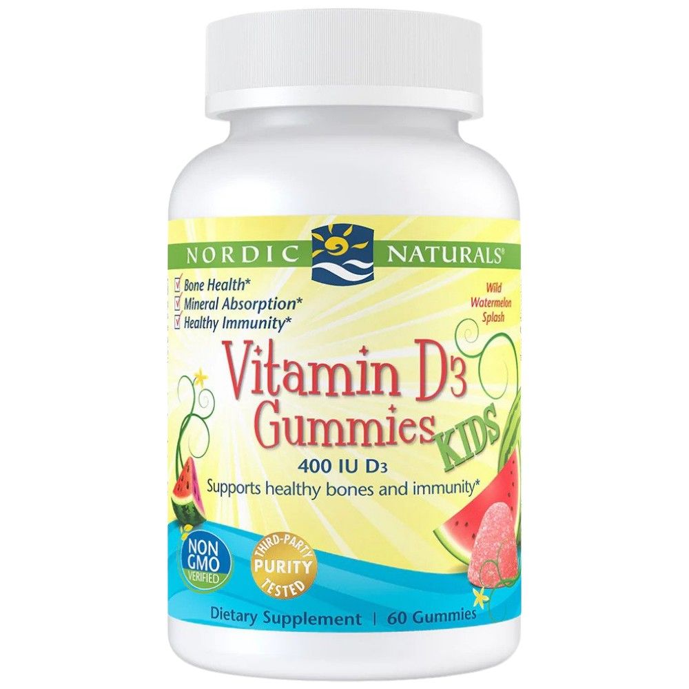 Vitamin D3 Gummies Kids 400 IU - 60 желирани бонбони - Feel You