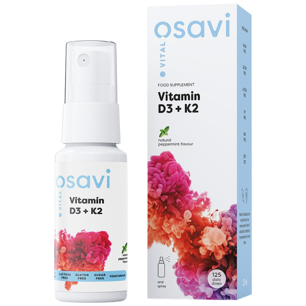 Vitamin D3 + K2 | Oral Spray - 25 мл - Feel You