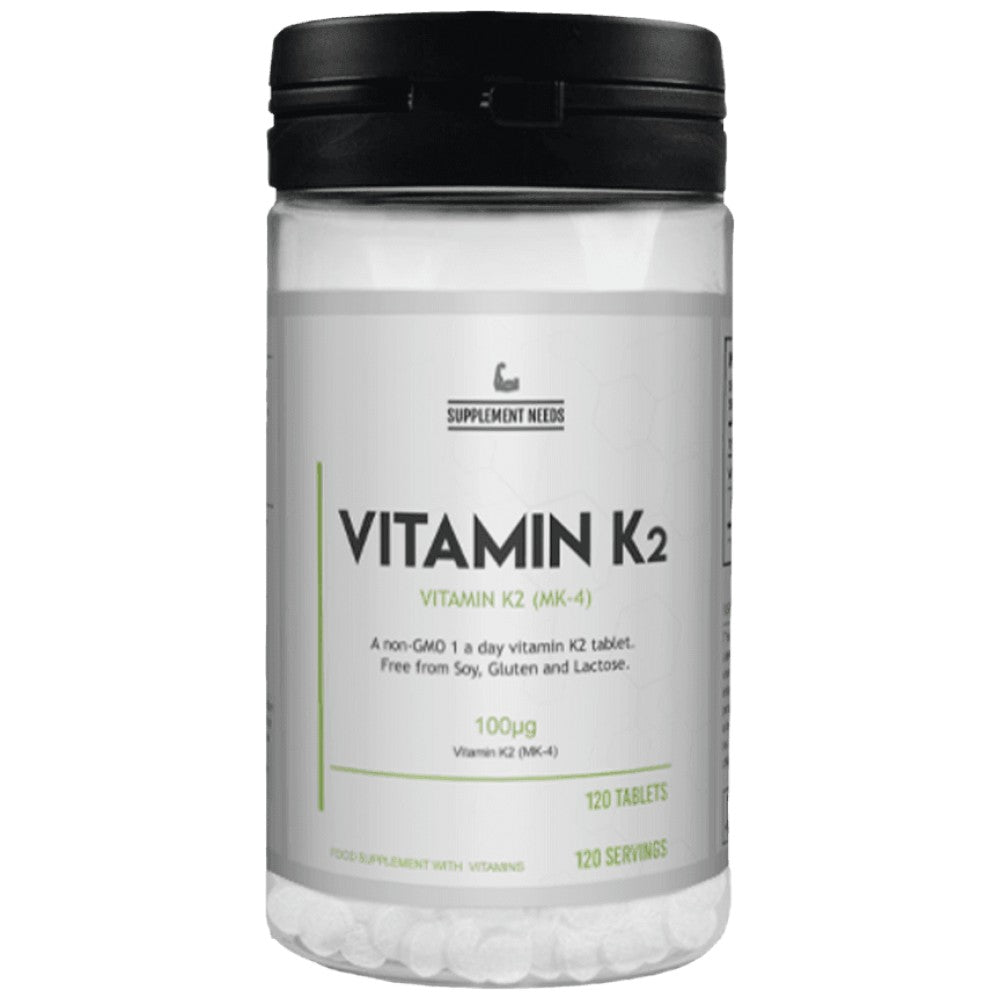 Vitamin K2 MK-4 100 mcg - 120 Таблетки - Feel You