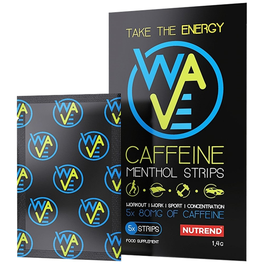 WAVE Caffeine Menthol Strips 5 Пакета - Feel You