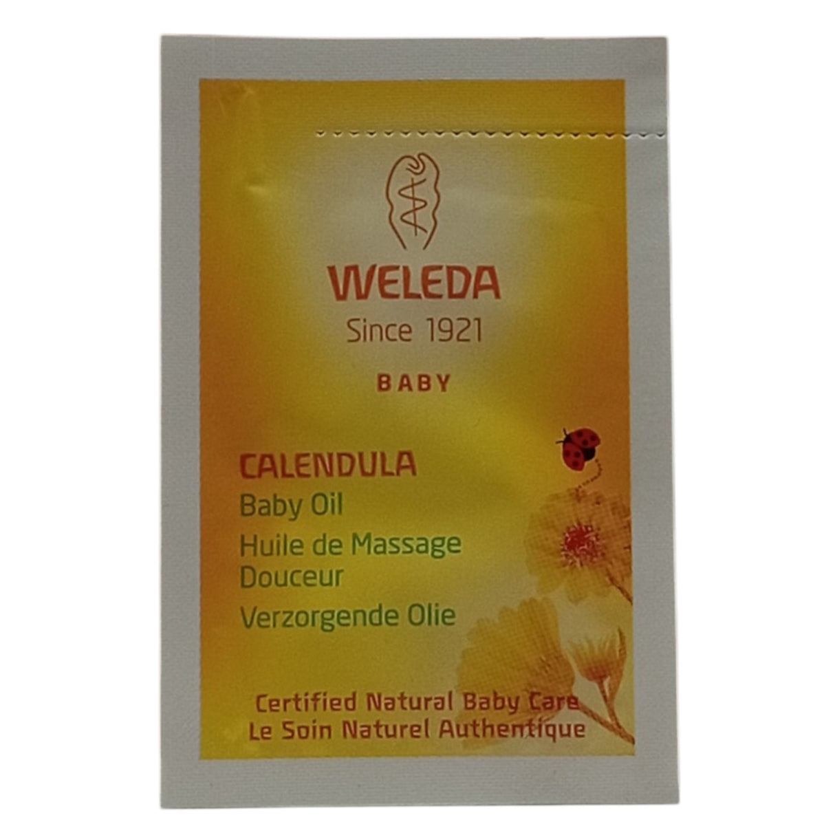 Weleda, Baby, Calendula, Hydrating & Repairing, Marigold, Body Oil, Day, 2 ml *Sample - Feel You