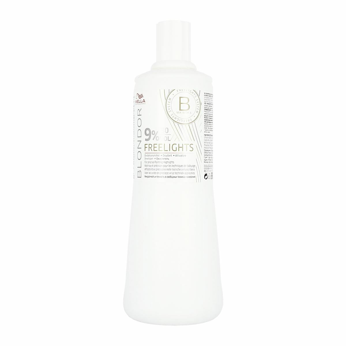 Wella Professional - Blondor Freelights 9% Developer - 1000ml - Feel You