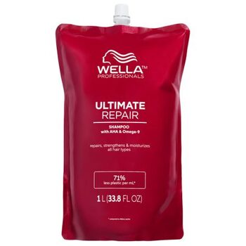 Wella Professional - Ultimate Repair Shampoo Refill ( náplň ) - Krémový šampon pro poškozené vlasy - 1000ml - Feel You