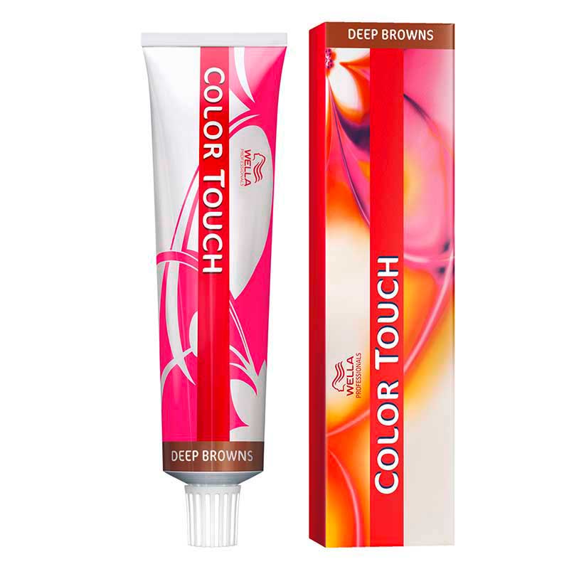 Wella Professionals, Color Touch, Ammonia-Free, Semi-Permanent Hair Dye, 4/71 Medium Chestnut Ash Brown, 60 ml - Feel You
