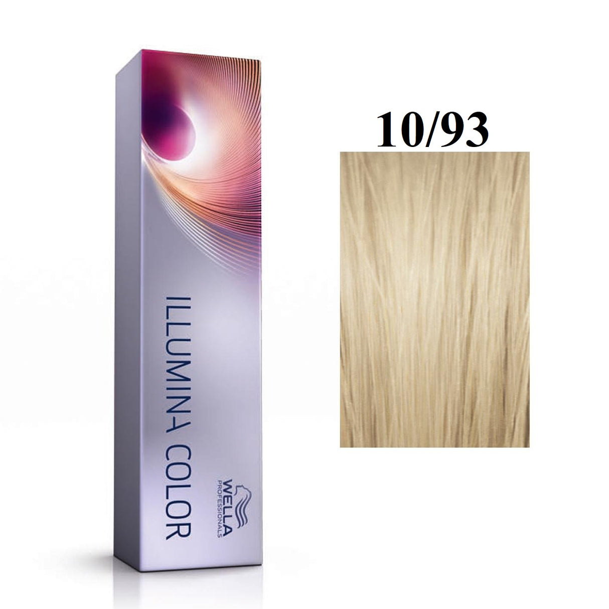Wella Professionals, Illumina Color, Permanent Hair Dye, 10/93 Bright Light Blonde Pearly Gold, 60 ml - Feel You