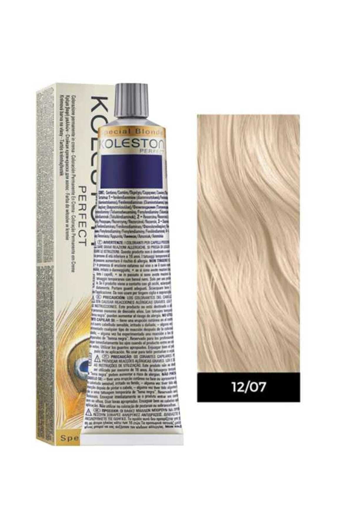 Wella Professionals, Koleston Perfect, Permanent Hair Dye, 12/07 , 60 ml - Feel You