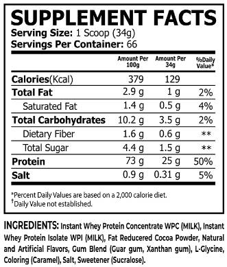 Whey Protein | 100% Ultra Filtered Whey - 2270 грама - Feel You