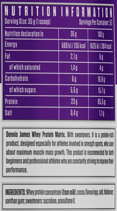 Whey Protein Matrix | 100% WPC - 2000 грама - Feel You