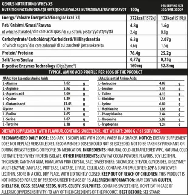 Whey-X5 - 900 грама - Feel You