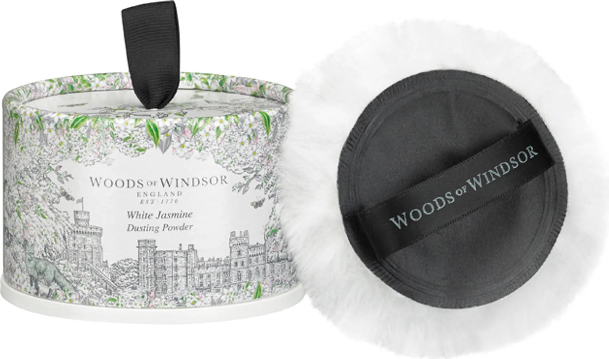 Woods Of Windsor, White Jasmine, Moisturizing, Body Powder, 100 g - Feel You