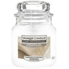 Yankee Candle - Home Inspiration White Linen & Lace - 104.0g - Feel You