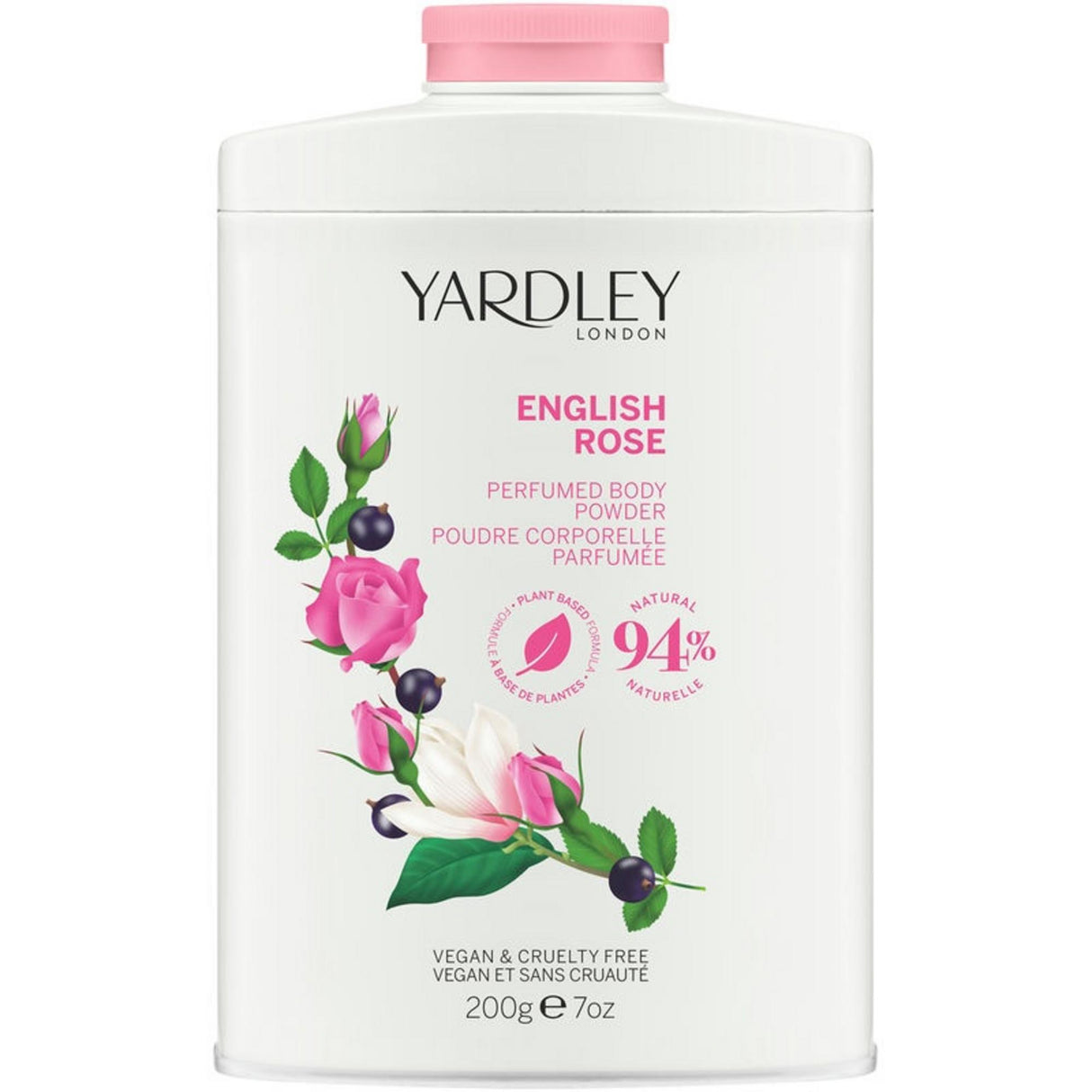 Yardley, English Rose, Body Powder, 200 g - Feel You