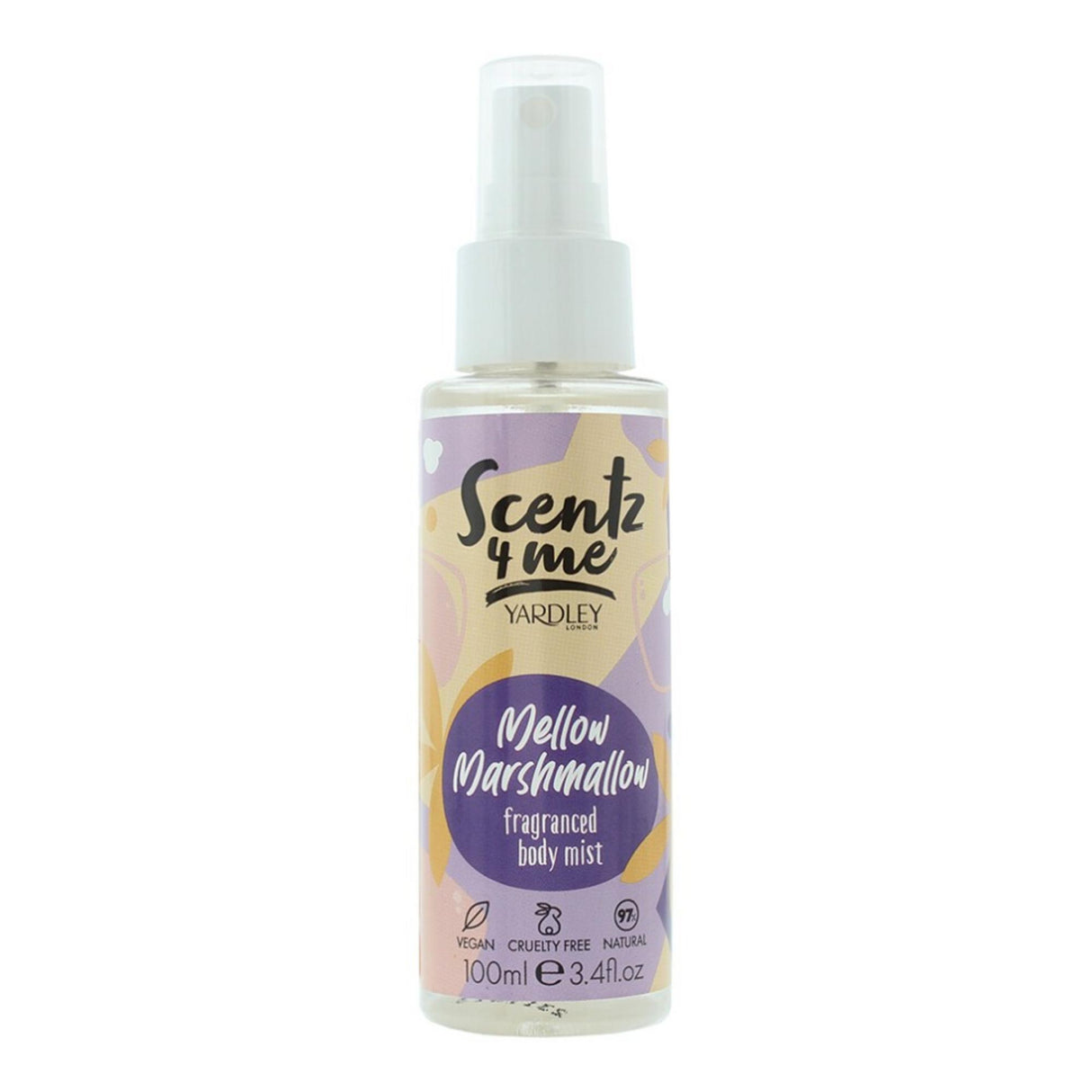 Yardley, Scentz 4 Me Mellow Marshmallow, Scented Spray, For Women, 100 ml - Feel You