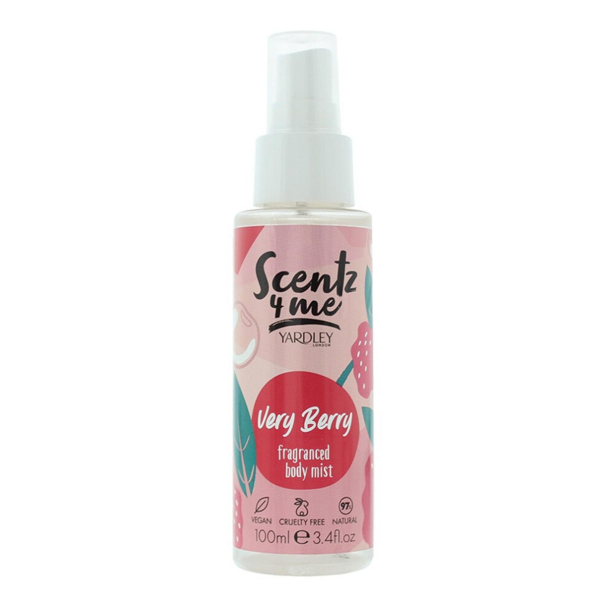 Yardley, Scentz 4 Me Very Berry, Scented Spray, Unisex, 100 ml - Feel You