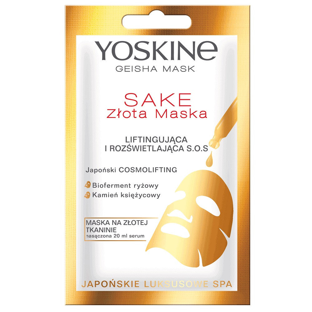 Yoskine, Geisha, Lifting, Sheet Mask, Face, 20 ml - Feel You