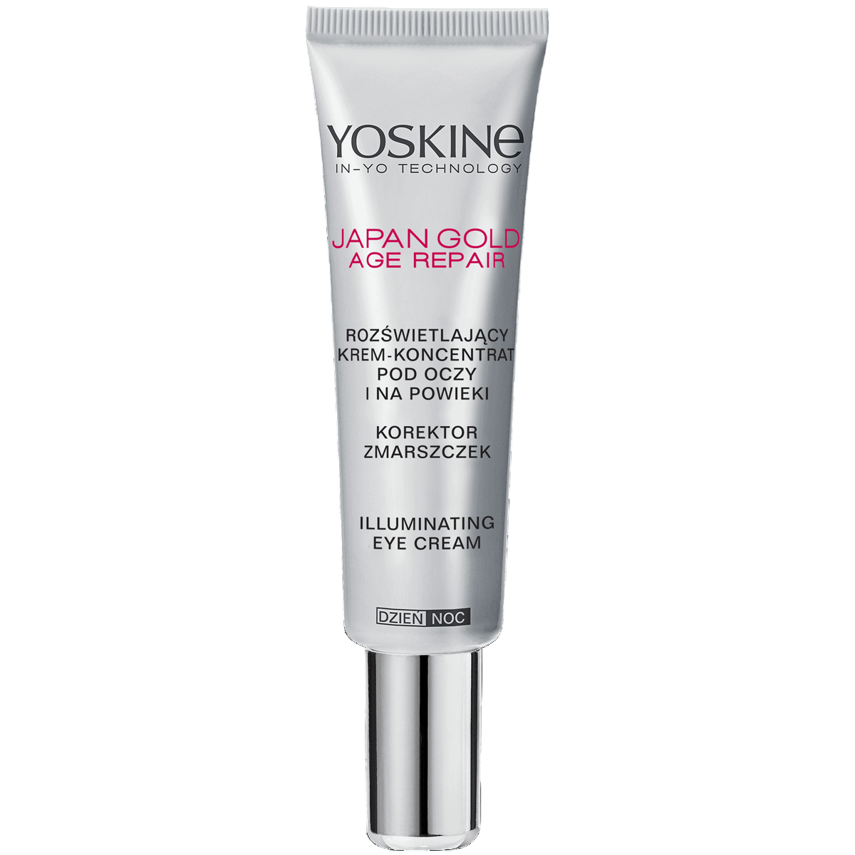 Yoskine, Japan Gold, Illuminating, Day & Night, Eye Cream, 15 ml - Feel You