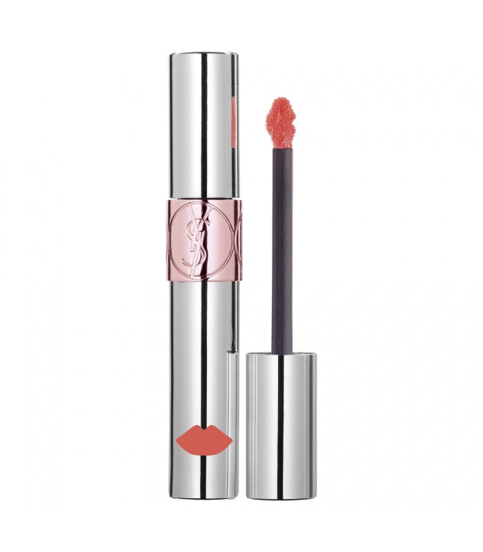 Yves Saint Laurent, Volupte Liquid Colour Balm, Lasting Care, Lip Balm, 5, Watch Me Orange, 6 ml - Feel You