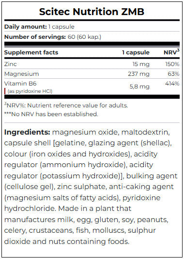 ZMB / 60 Caps. - Feel You
