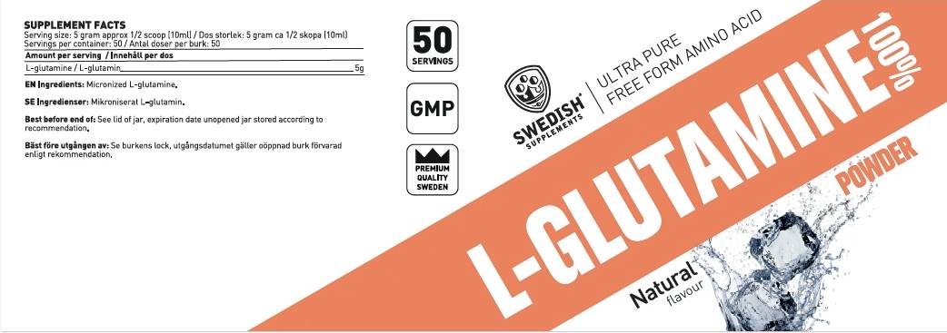 L-Glutamine 100% - 250 грама - Feel You