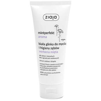Ziaja - Mintperfect Aroma White Clay Verbena & Mint Toothpaste - Toothpaste with minerals and white clay - 100ml - Feel You