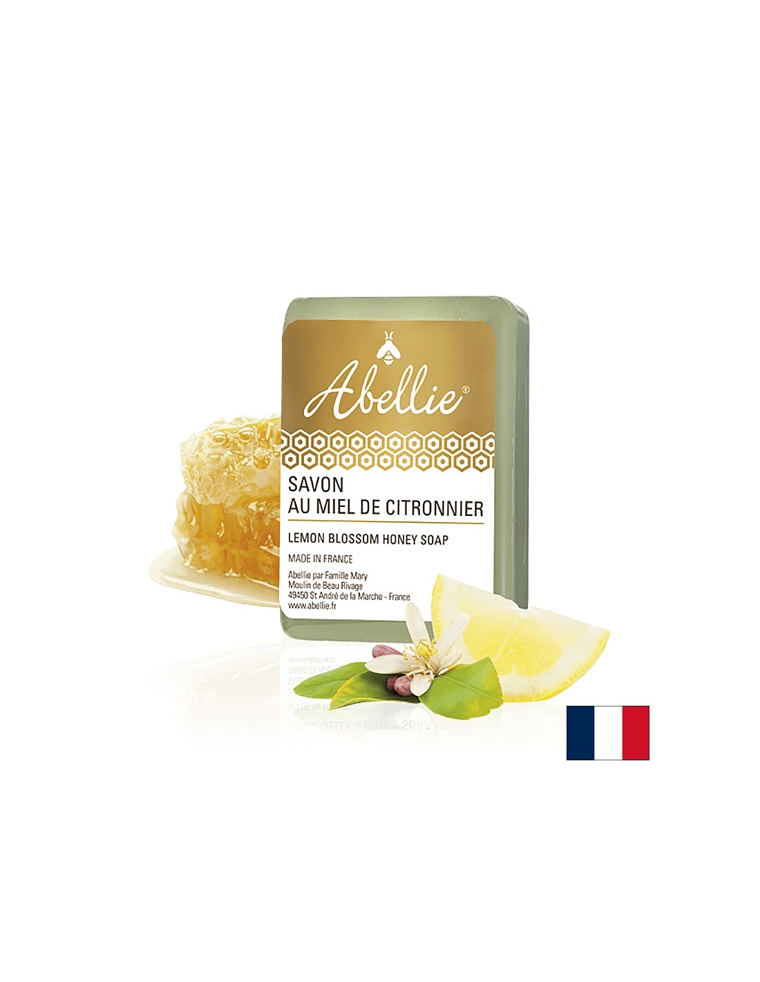 Сапун с мед от лимонов цвят - Abellie Savon au miel de citronnier, 100 g - Feel You