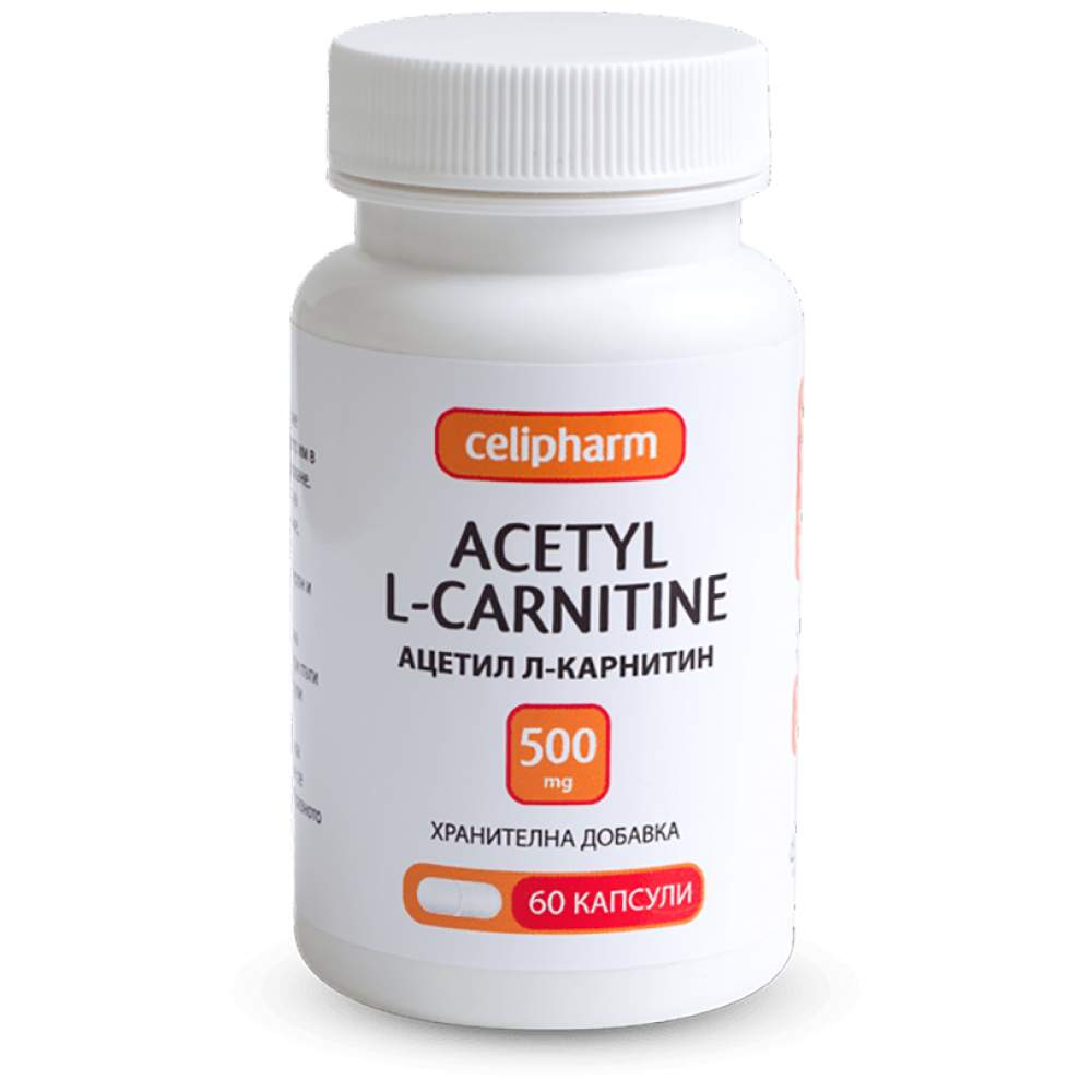 Acetyl L-Carnitine 500 mg 60 капсули - Feel You
