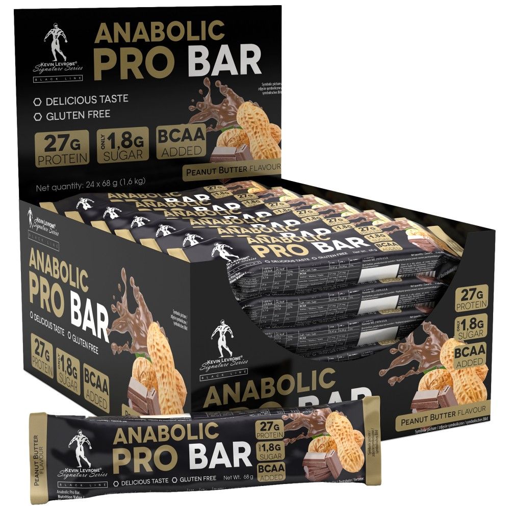 Black Line / Anabolic Pro / Protein Bar - 24 x 68 грама - Feel You