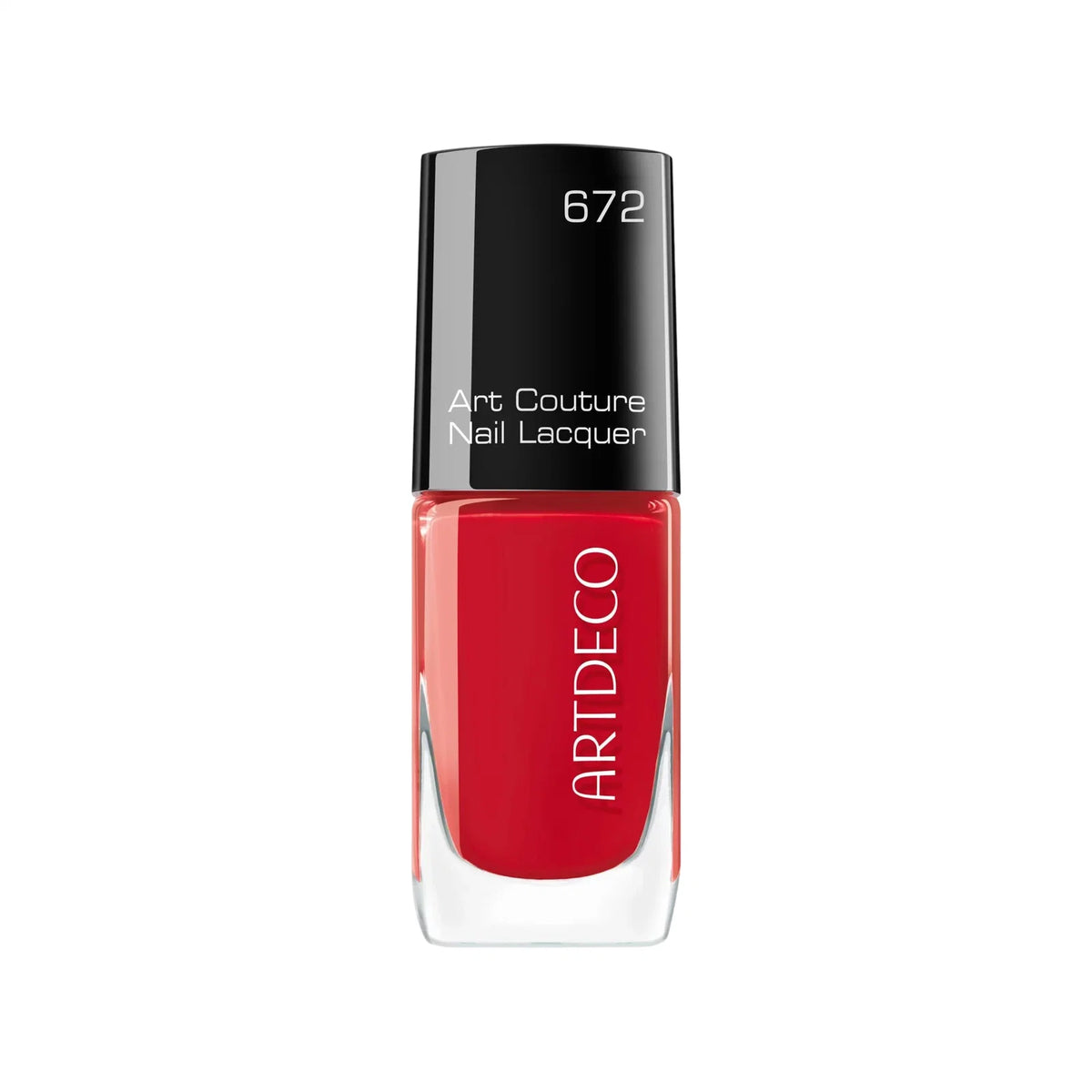 ArtDeco, Art Couture, Vegan, High-Gloss & Vinyl Effect, Nail Polish, 672, Flame, 10 ml