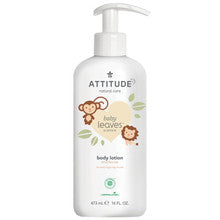 Attitude - Dětské tělové mléko Baby Leaves s vůní hruškové šťávy 473 ml – NEW