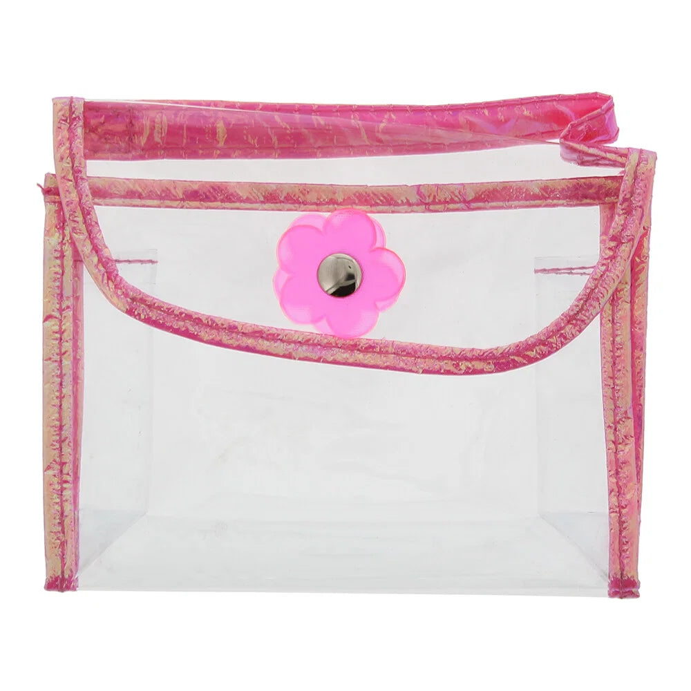 Bags Unlimited, Bags Unlimited, PVC, Textile Bag, Handbag, Clear, For Women