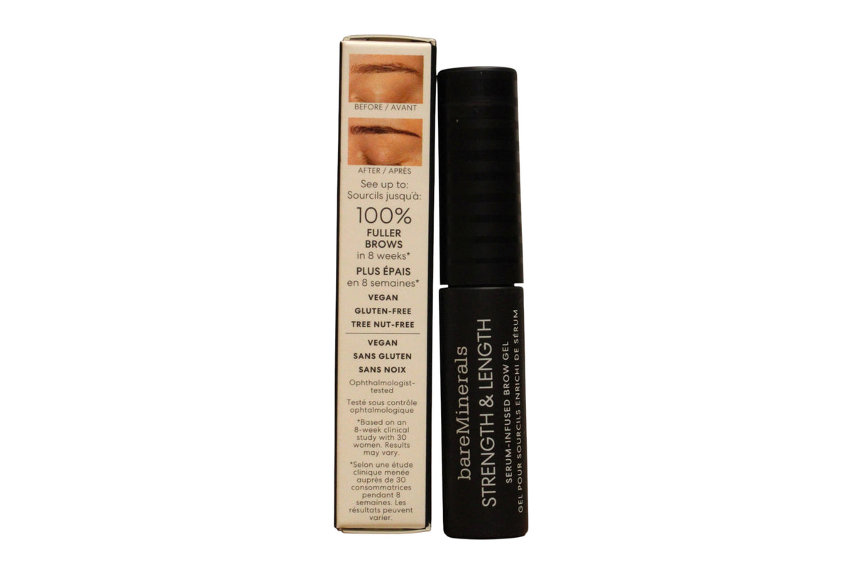 BareMinerals, Strength & Length, Eyebrow Gel, Chestnut, 5 ml